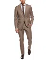 Canali 2pc Wool Suit In Neutral