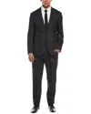 Canali 2pc Wool-blend Suit In Gray