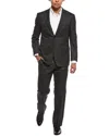 Canali 2pc Wool-blend Suit In Gray