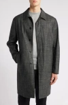 CANALI CANALI 90TH ANNIVERSARY REGULAR FIT WOOL, SILK & CASHMERE TWEED CAR COAT