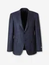 Canali Single-breasted Blazer In Blue