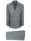 Canali Beige Wool Silk Suit