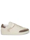 Canali Beige/brown Suede Sneakers In Brown