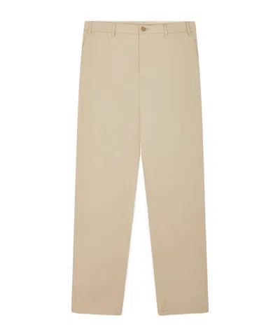 Canali Belt Loop Casual Pants In Nude