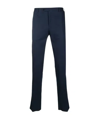 Canali Belt-loop Formal Trousers In Black
