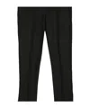 Canali Belt-loop Trousers In Black