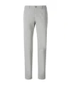 Canali Belt Loops Slacks In Gray