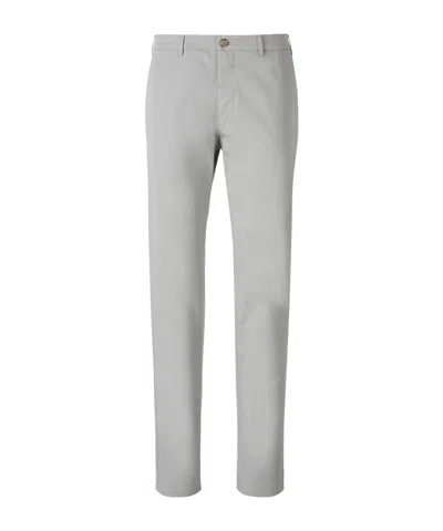 Canali Belt Loops Slacks In Gray