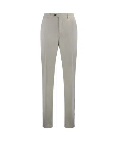 Canali Belt Loops Slacks In Gray