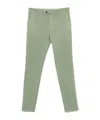 Canali Belt Loops Slacks In Green