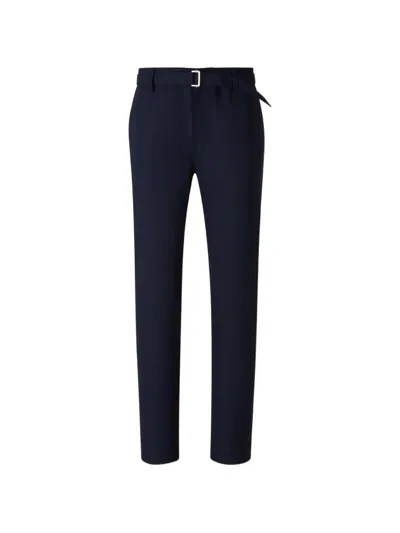 Canali Belted Trousers In Black