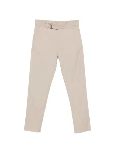 Canali Belted Trousers In Multi