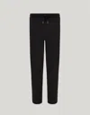 Canali Black Extra-fine Merino Wool Bootcut Pants In Black