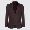 CANALI BLACK SILK BLAZER