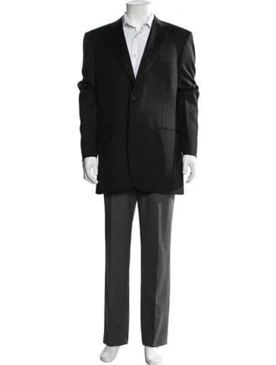 Pre-owned Canali Blazer In Black