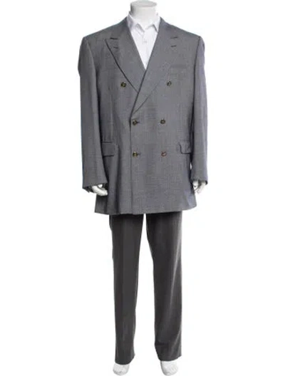 Pre-owned Canali Blazer In Blue