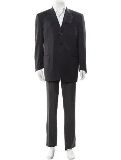 Pre-owned Canali Blazer In Gray