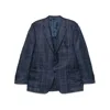 Canali Grid-pattern Blazer
