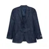 Canali Grid-pattern Blazer