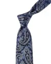 CANALI CANALI BLUE PAISLEY SILK TIE