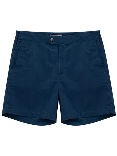 Canali Blue Shorts Costume