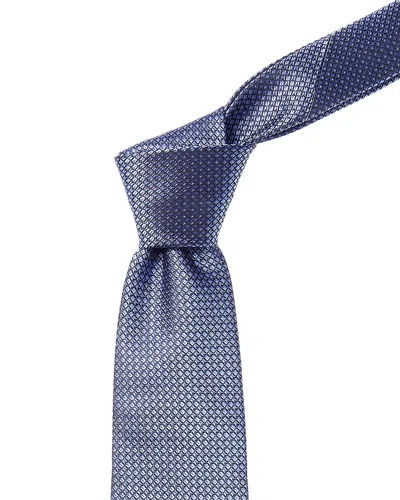 Canali Blue Silk Tie