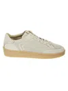 Canali Breathable Mesh Sneakers With Rubber Sole