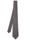Canali Brown Silk Tie With White Polka Dots In Brown