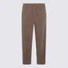 Canali Trousers In Brown