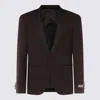 Canali Brown Wool Suits