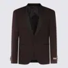 Canali Brown Wool Suits