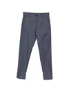 Canali Button Tailored Trousers In Blue