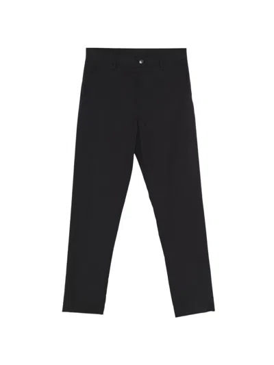 Canali Buttoned Trousers In Black