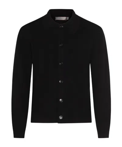 CANALI BUTTONED-UP CARDIGAN