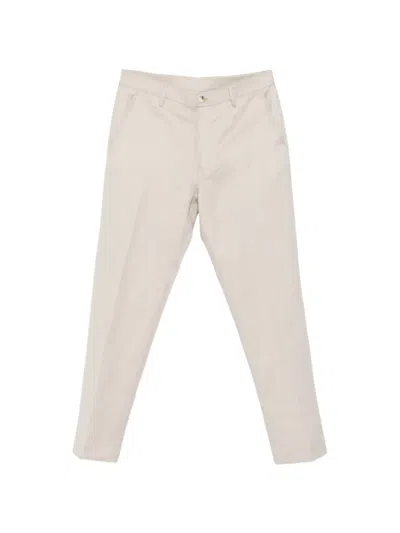 Canali Button-fastening Trousers In Neutral