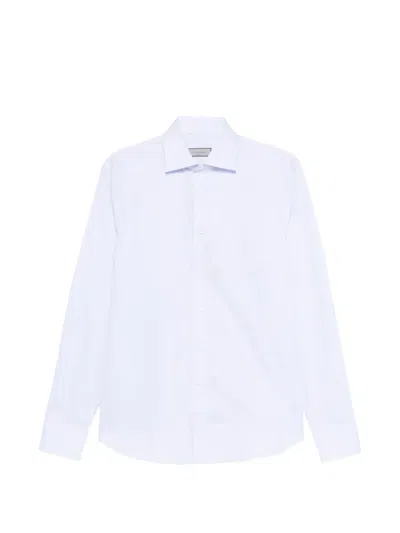 Canali Button-up Shirt In White