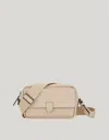Canali Camera Bag Gris Tourterelle En Cuir De Veau In Neutral