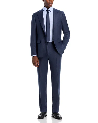 Canali Capri Impeccable Weave Slim Fit Suit In Blue
