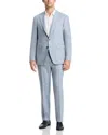 Canali Capri Linen & Wool Melange Solid Slim Fit Suit In Multi