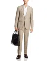 Canali Capri Melange Solid Slim Fit Suit In Multi