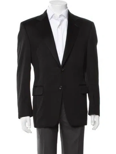 Pre-owned Canali Cashmere Blazer In Black