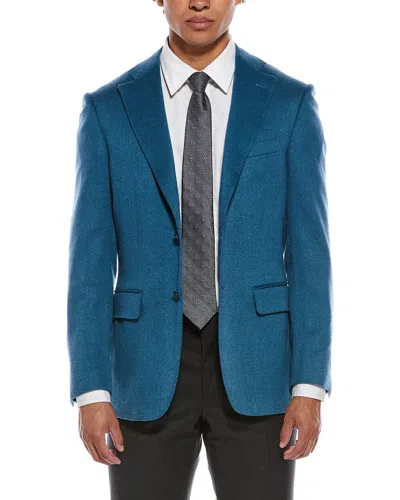 Canali Cashmere Blazer In Blue