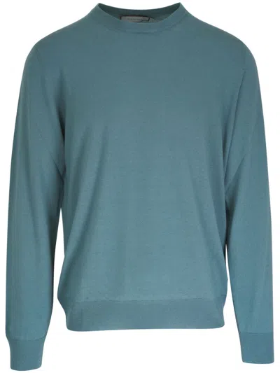 Canali Cashmere Jumper In Blue