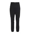 Canali Straight-leg Drawstring Trousers In Navy