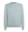 Canali Cashmere Sweater In Blue