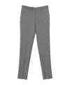 Canali Frayed Wool Trousers