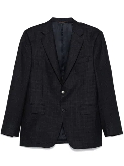 CANALI CHECK-PATTERN BLAZER