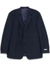 Canali Single-breasted Blazer In Blue