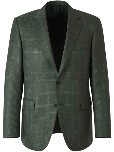 CANALI CHECKED BLAZER