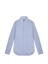 Canali Checked Shirt In Blue